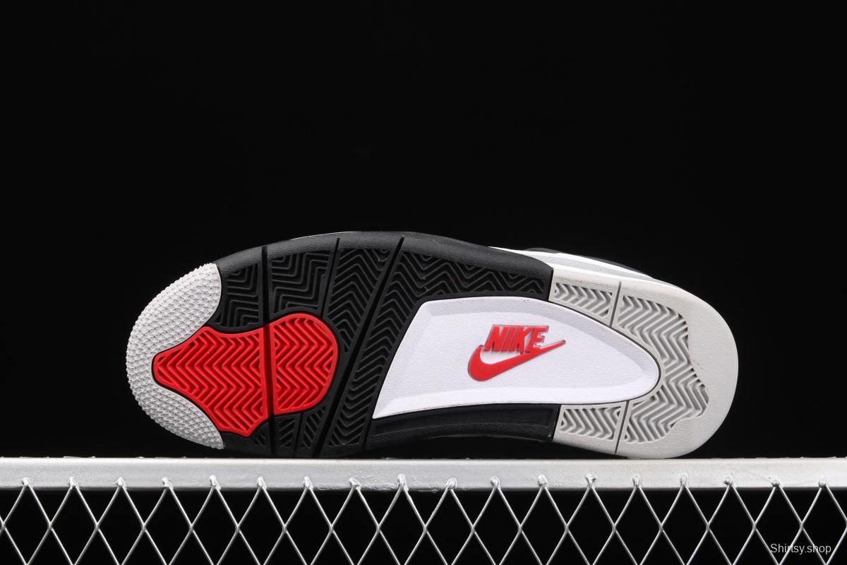 Air Jordan 4 Tattoo What The mandarin duck white cement basketball shoes CI1184-146