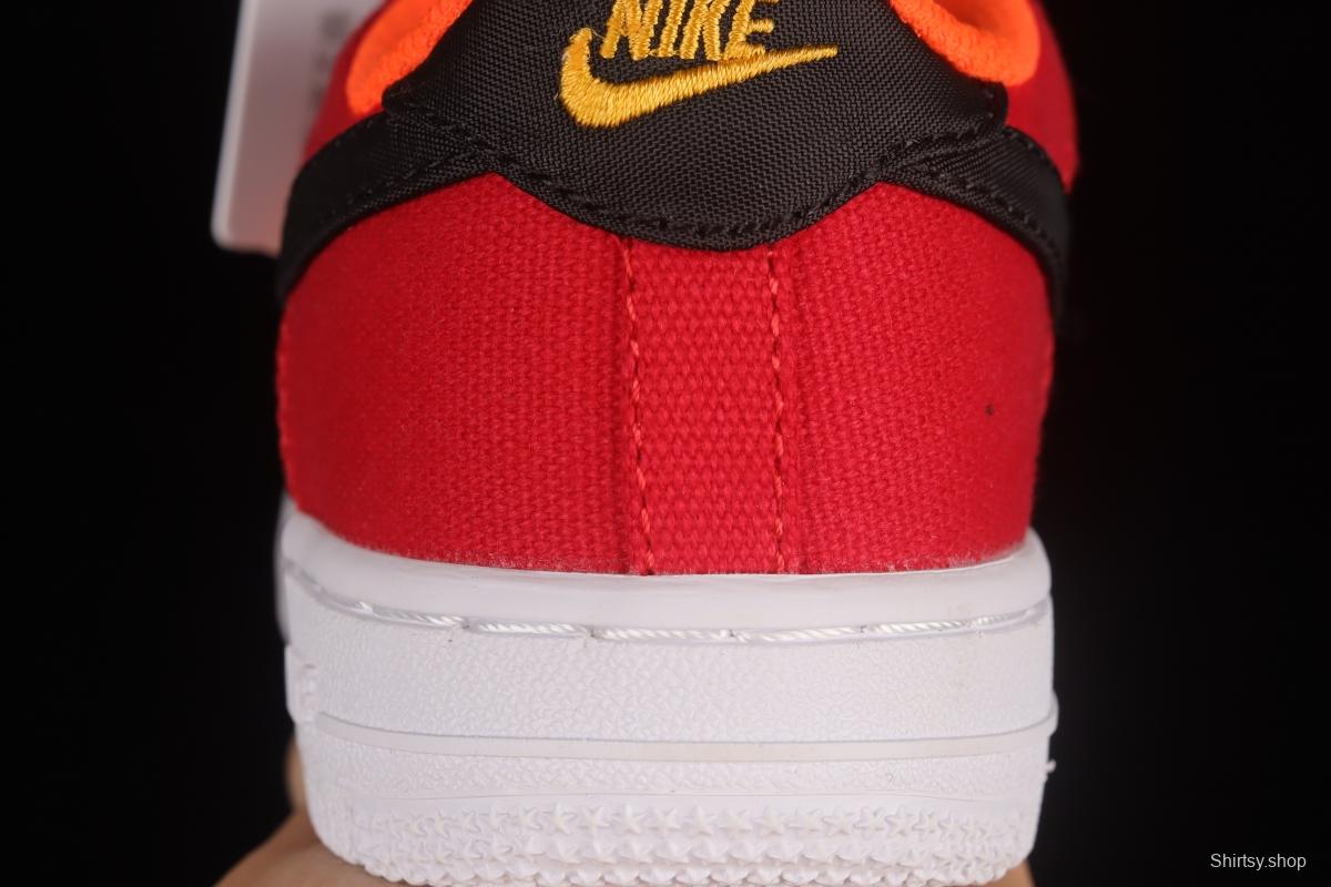 NIKE Air Force 1'07 TD New Year Tiger Canvas Size Kids DQ5072-601