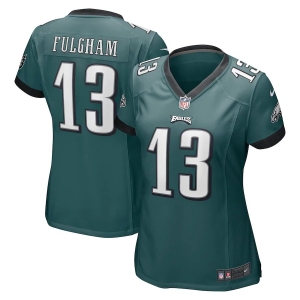 Women's Travis Fulgham Midnight Green Player Limited Team Jersey