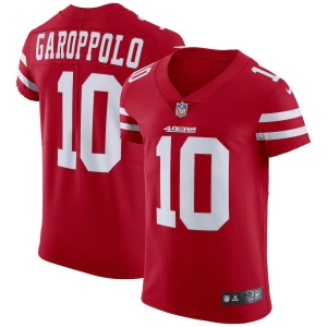 Men's Jimmy Garoppolo Scarlet Vapor Untouchable Player Elite Team Jersey