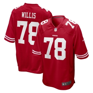 Men's Jordan Willis Scarlet Player Limited Team Jersey