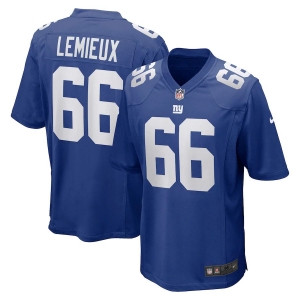 Men's Shane Lemieux Royal Player Limited Team Jersey