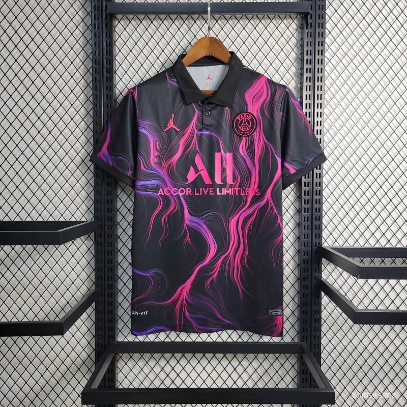 23-24 PSG Special Edition Black Purple Jersey