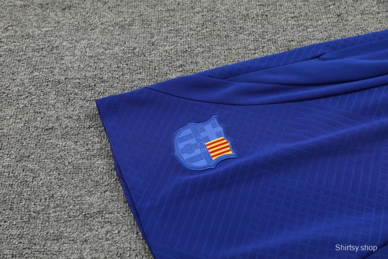 23-24 Barcelona Blue Vest Jersey+Shorts