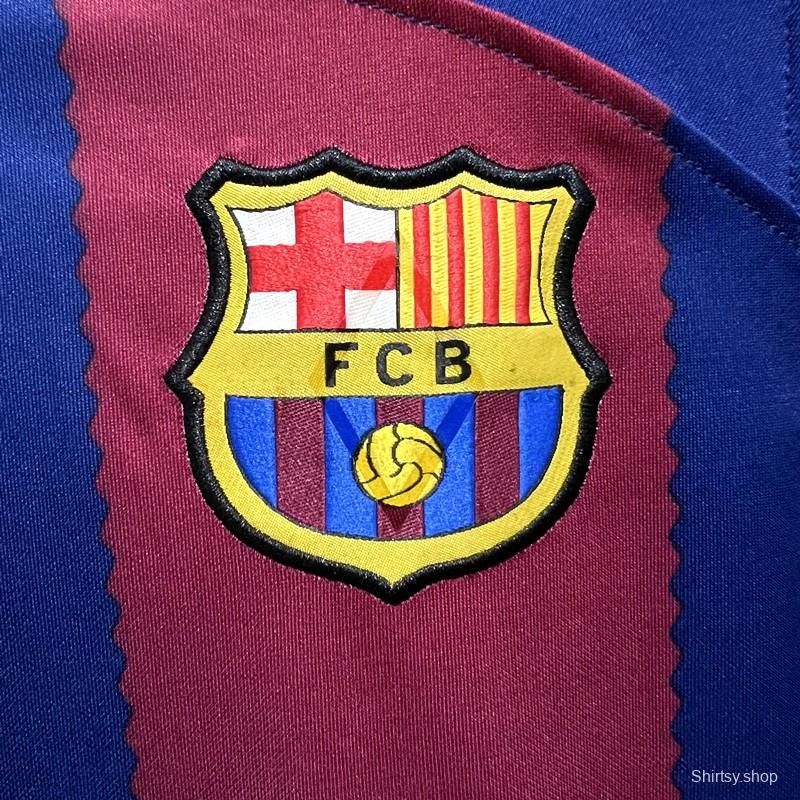 23/24 Barcelona Home Long Jersey S-4XL