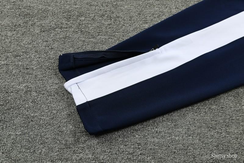 23/24 Puma Blue White Full Zipper Jacket+Pants