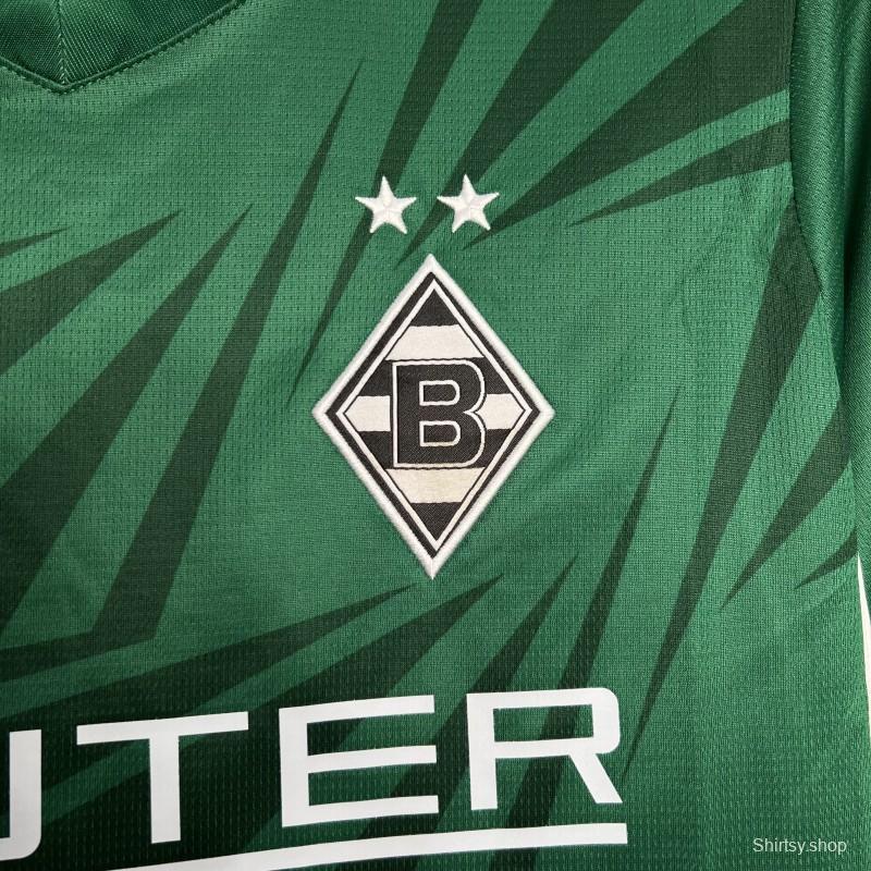 24/25 Borussia Monchengladbach Away Green Jersey