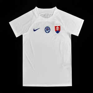 2024 Slovakia Away White Jersey