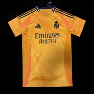 24/25 Real Madrid Away Orange Jersey